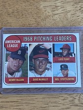 1969 Topps - League Leaders Luis Tiant, Denny McLain, Mel Stottlemyre #9