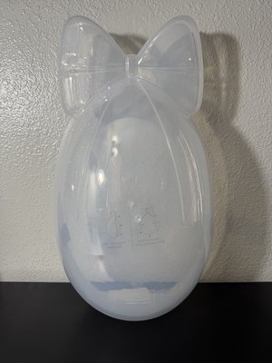 New Jumbo Easter Egg With Bow Fillable Gift Container 16'' NWT TikTok Viral