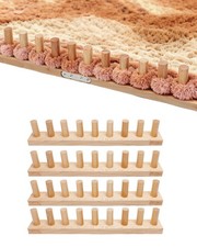 64" Chunky Knit Yarn Blanket Loom Kit, Chunky Blanket Wooden Loom for Beginne...