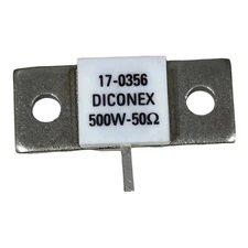 Dummy Load RF Stripline Resistor Hybrid BeO 500W 50Ohm DC-1000Mhz 17-0356 DICONE
