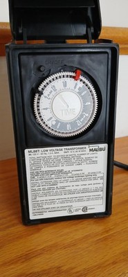 Malibu Intermatic ML88T Low Voltage Landscape Lighting Transformer Timer TESTED