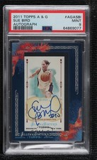 2011 Topps Allen & Ginter's Framed Mini Sue Bird #AGA-SBI PSA 9 MINT Auto 1ql