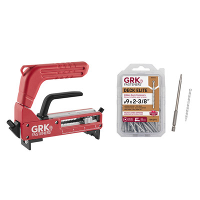 GRK Fasteners AnglePro  Hidden Fastening Deck Kit, with Screws (100 PCS)