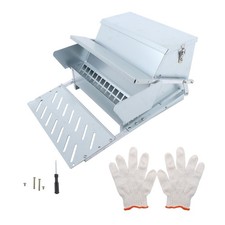 For 6-12 Chickens 20lb Automatic Chicken Feeder Poultry Feeders Standard Size