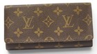 LOUIS VUITTON MONOGRAM 1992 BROWN CANVAS LONG CHECKBOOK BI-FOLD WALLET FRANCE — photo 1