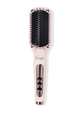 L ange Le Vite Ceramic Straightening Brush-Blush Pink