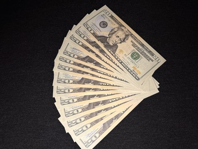 #ad 15 REALISTIC High Quality 20 Dollar Bills REPLICA 15 Bills In One Order $19.25
