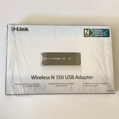 D-Link Wireless N-150 Mbps USB Wi-Fi Network Adapter (DWA-125)