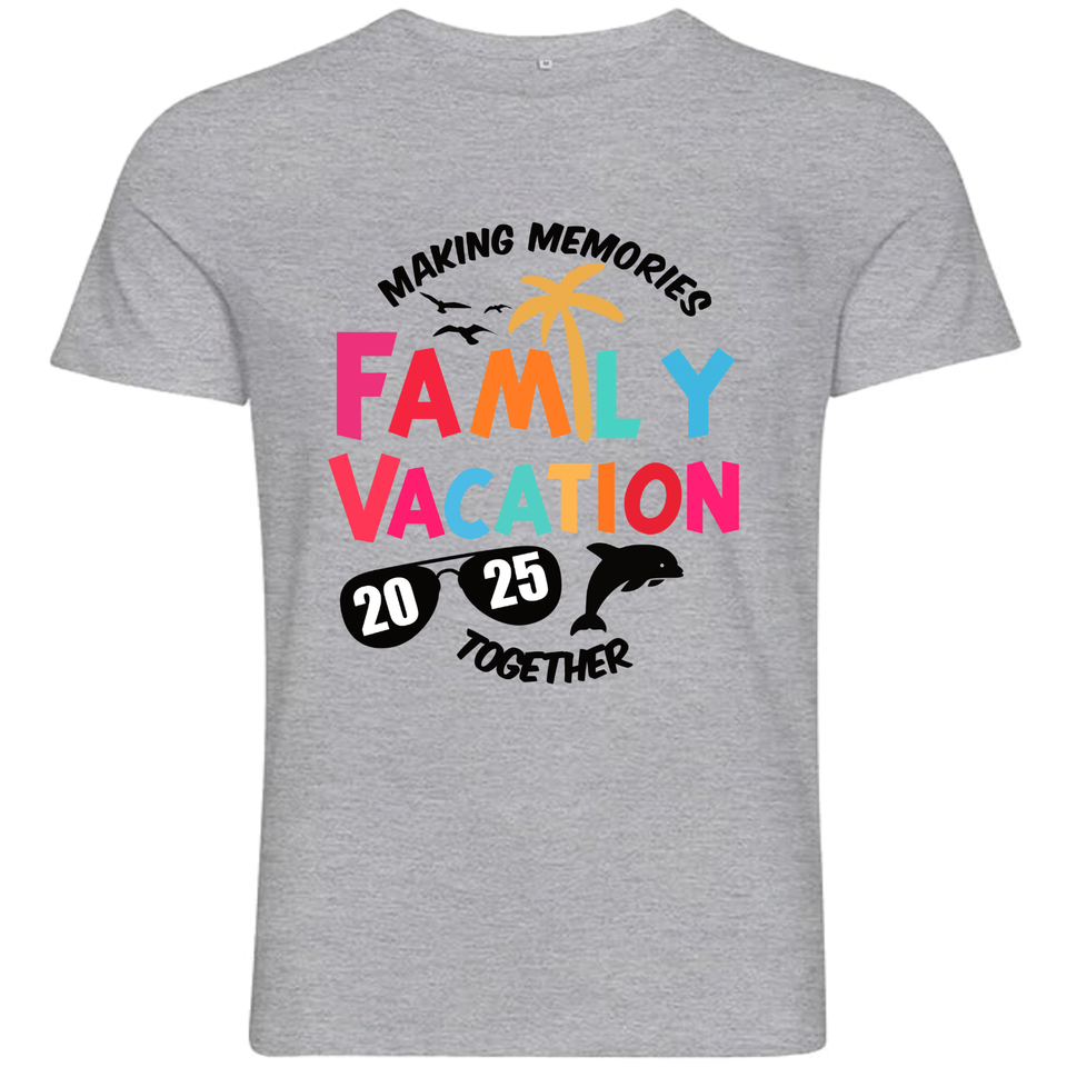 Family Summer Vacation 2025 T-Shirt Making Memories Together Beach Party | eBay UK