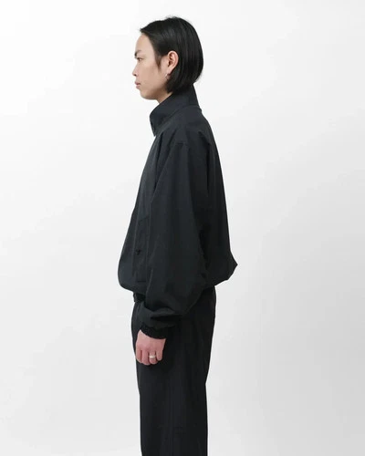 Auralee Ultra Fine Tropical Wool Zip Blouson Charcoal 5 NWT Harrington SS26 image 14