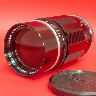 [MINT] Canon 135mm f/3.5 Telephoto Lens for LTM L39 Leica Screw Mount from JAPAN