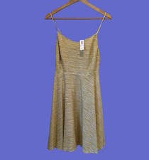 Old Navy Summer Flirty Spaghetti Strap Dress Striped Fun Cute Dress Sz M NWT!
