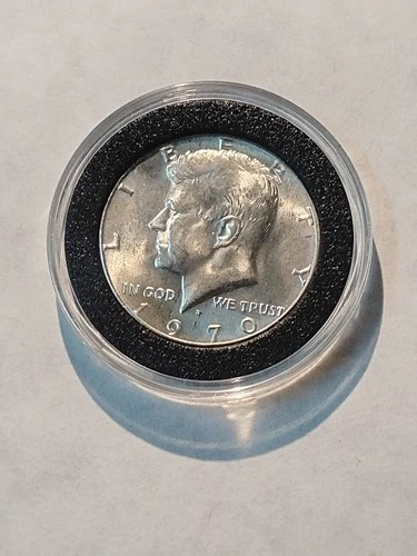 1970-D Kennedy Half Dollar 40% Silver-AU+