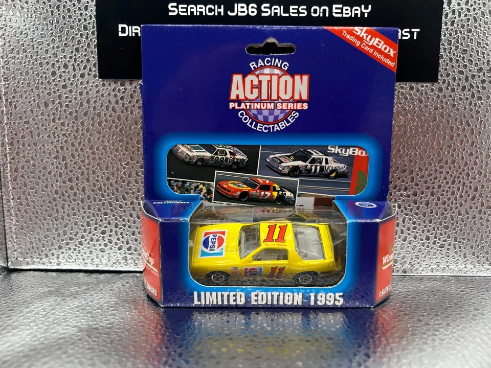 Darrell Waltrip #11 Pepsi ASA Camaro NASCAR Diecast 1:64 Action Platinum 1995 - Image 2 of 3