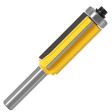4Flutes 8mm Shank Flush Trim Router Bit Set Straight Woodworking Cutter 1PC/3PCS