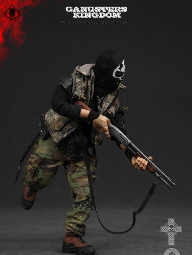 DAMTOYS GK003 Gangsters Kingdom Spade 3 Bernie 1/6 Figure Model