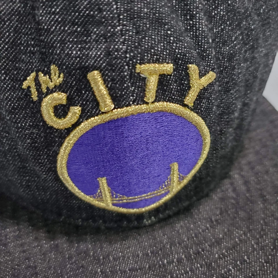 VINTAGE Golden State Warriors Men Hat 7 5/8 Gray Hardwood Classics 59fifty Cap - Image 2 of 4