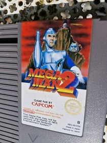 Jeu NINTENDO NES MEGAMAN MEGA MAN 2 FRA FR + FOURREAU PLASTIQUE