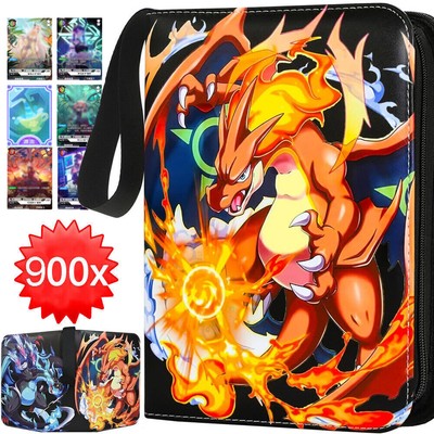 XXXL Sammelalbum für 400/900 Pokemon Karten Sammelmappe Ordner Heft 50Seiten Neu