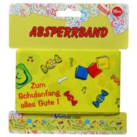 Absperrband 15M Zum Schulanfang Alles Gute Einschulung 1. Schultag Party Deko