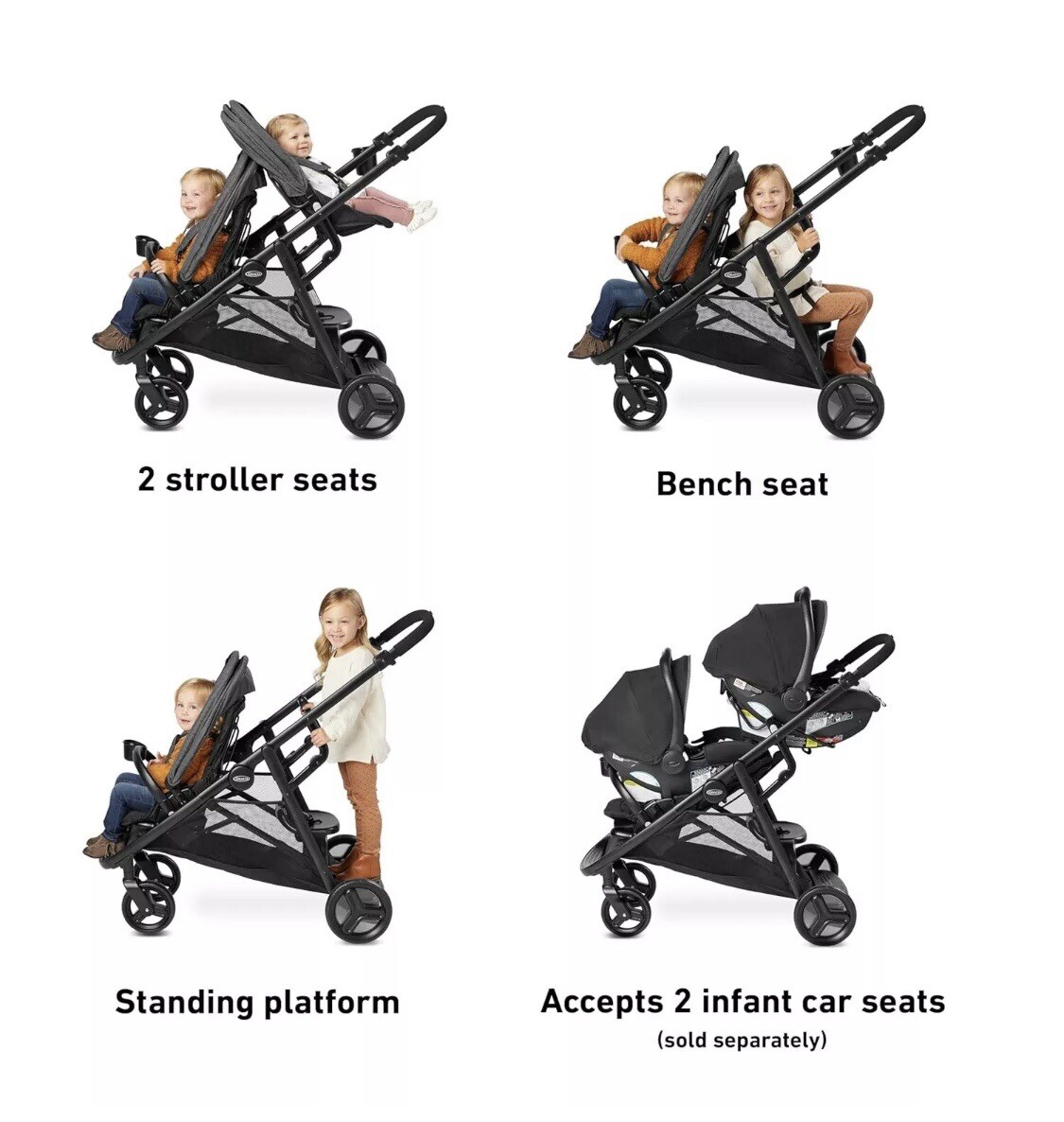Stand Stroller Stroller For Kids Twin Stroller Sit And Stand