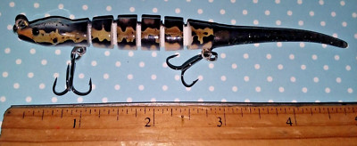 #B BABY COTTONMOUTH Lure Multi Jointed 0.394in .41oz SNAKE/ Jointed Bait