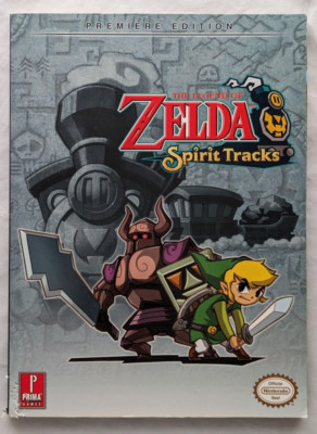 The Legend of Zelda: Spirit Tracks Premiere Edition Prima Game Guide w/ Map