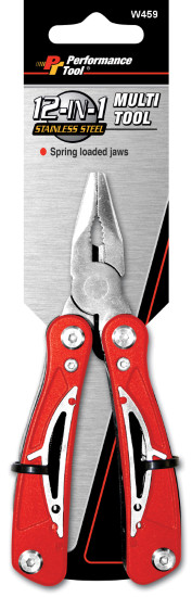 PERFORMANCE TOOL 12-IN-1 MULTI TOOL (W1976)