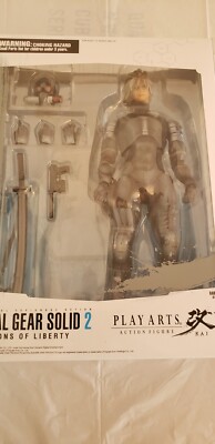 Metal Gear Solid 2 Play Arts Kai Raiden Brand New