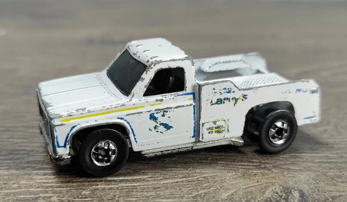 HOT WHEELS Larrys Work Truck 1974 REDLINE Mattel INC Vintage Car Diecast Vehicle