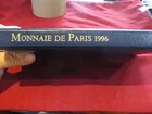 FRANCE BOX SET BE 1996 IN FRANCS - MONNAIE DE PARIS - RARE Proof FDC Certificate