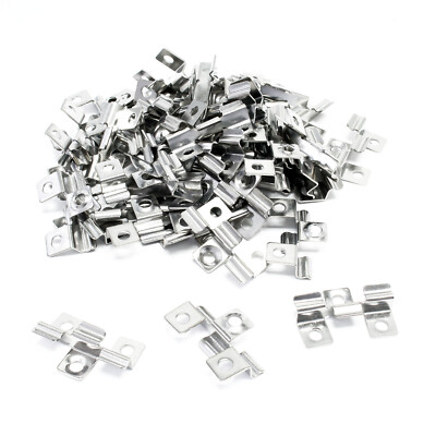 XPOtool Edelstahl Clips 7mm Terrassen WPC Dielen Montageclip Befestigungsklammer