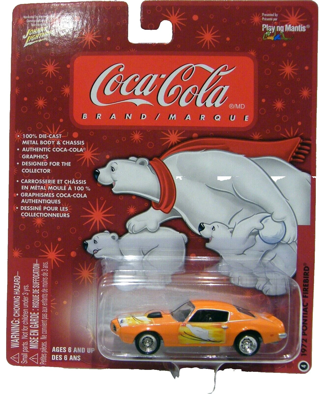 Johnny Lightning Coca-Cola Pontiac Contemporary Manufacture Diecast Cars, Trucks & Vans