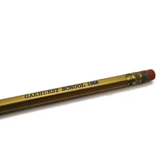 Oakhurst School 1956 Advertising Pencil Vintage