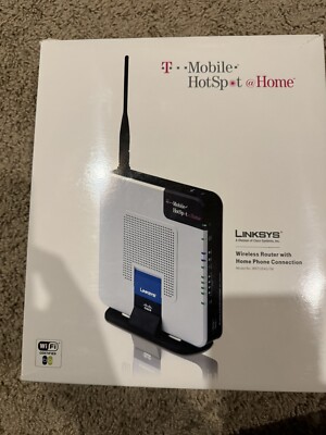 T Mobile HotSpot @Home Linksys Cisco Wireless G Broadband Router ...