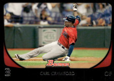 2010 Bowman Carl Crawford #129