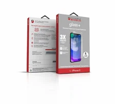 NEW- ZAGG InvisibleShield Glass+ Screen Protector for iPhone X/ Xs