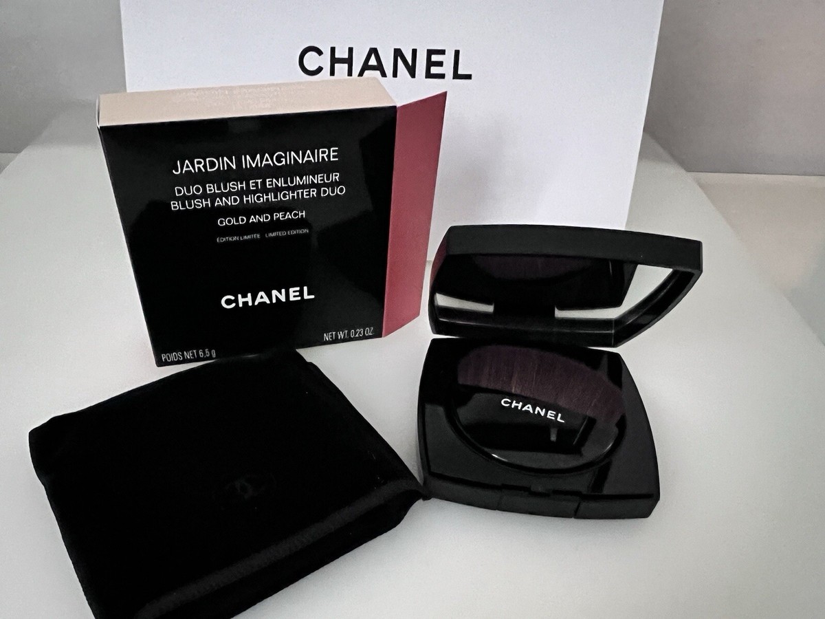 Chanel JARDIN IMAGINAIRE Blush and highlighter duo Gold and