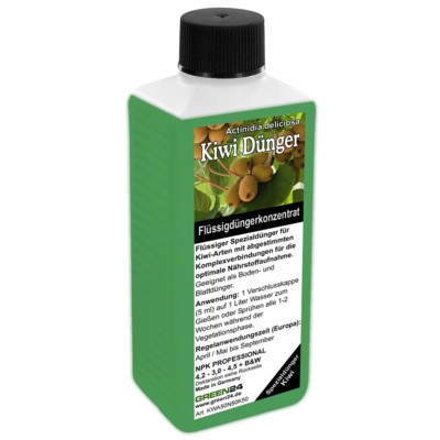 Kiwi-Dnger Flssigdnger Actinidia deliciosa NPK Kiwi Pflanzen in Beet +  Kbel | eBay.de