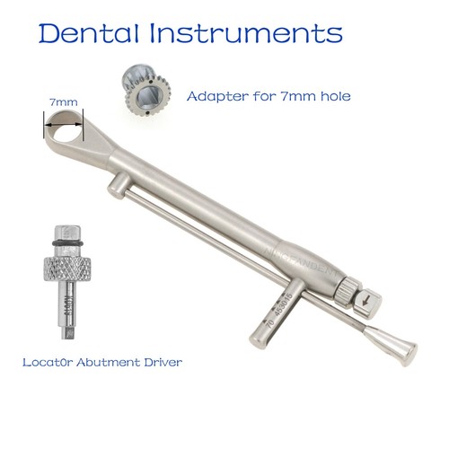 Dental Torque wrench Driver Adapter Implant Fit ITI NC Locater Abutment AH=4.0mm - Picture 65 of 65