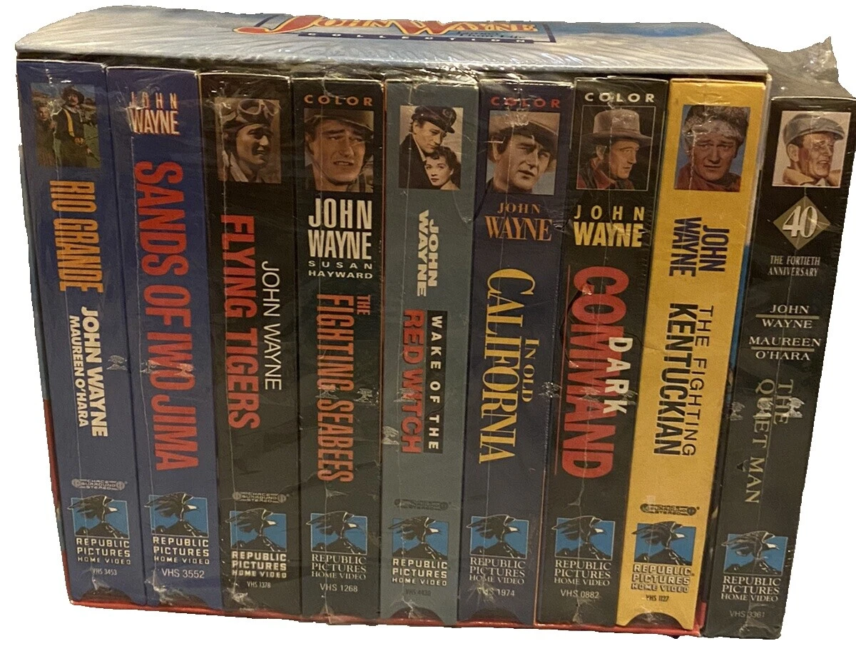 Westerns Action Box Set PG Rated VHS Tapes