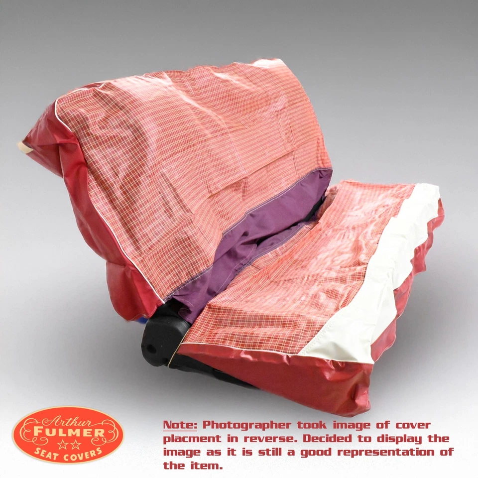 NOS Vtg. Arthur Fulmer Seat Covers 1950-1954 Chevrolet/Chevy Pick-Up Truck - Image 2 of 4