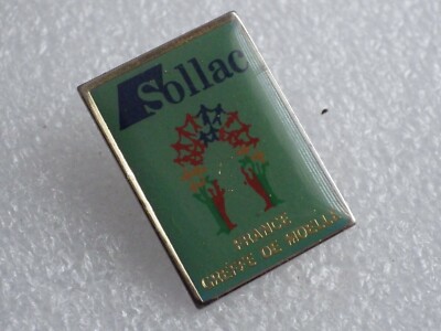Vintage Pin Collector Advertising Pins SOLAC GRAFT PO036