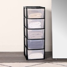 A4 PLASTIC STORAGE DRAWERS DRAW TOWER UNIT OFFICE DESKTOP TABLETOP HOME SCHOOL