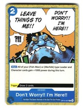 Don't Worry I'm Here One Piece Card Game Fish-Man The Sun Pirates OP14-057 Event