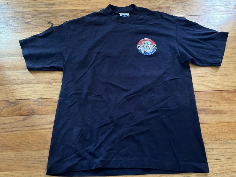 New Vintage Sideout Graphic Tshirt Single Stitch 90s Size M Republican