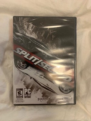 NEW Split Second PC Game SEALED car racing driving need for speed Blackrock