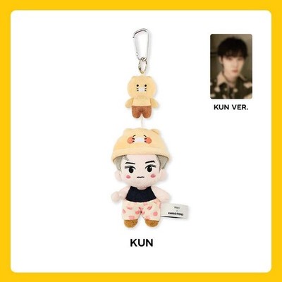 NCT WAYV X KAKAO FRIENDS KEYRING DOLL SET OFFICIAL WITH PHOTOCARD