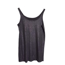 Eileen Fisher Size X-Small Gray Shimmer Metal...