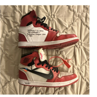 Rep Nike Air Jordan 1 x Off-White Chicago High Top AA3834-101 2017